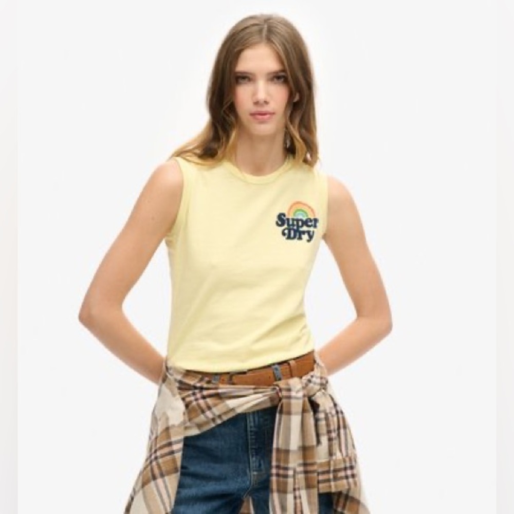Superdry Light Yellow Tee
